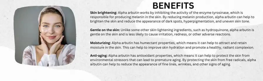 alpha arbutin benefits alpha arbutin benefits