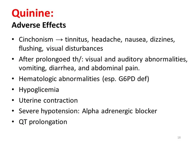 Quinine Quinine