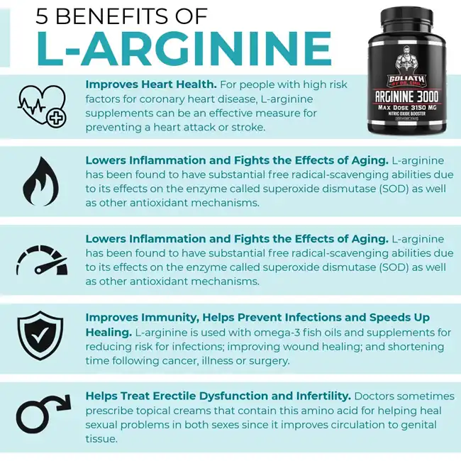 L-arginine benefits L-arginine benefits
