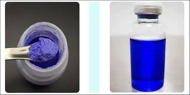 biue copper peptide powder biue copper peptide powder